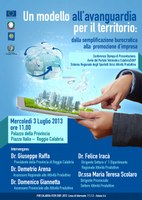 L’Assessorato attività produttive comunica che si terrà la conferenza stampa di presentazione del Workshop di avvio del Sistema della piattaforma telematica CalabriaSUAP. 