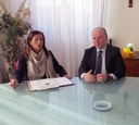  IL RAPPORTO SINERGICO TRA PROVINCIA E POSTE ITALIANE RIBADITO IN UN INCONTRO TRA GIUSEPPE RAFFA E CAROLINA PICCIOCCHI