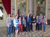 Studenti europei del progetto "Comenius" in visita alla Provincia