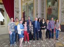 Studenti europei del progetto "Comenius" in visita alla Provincia